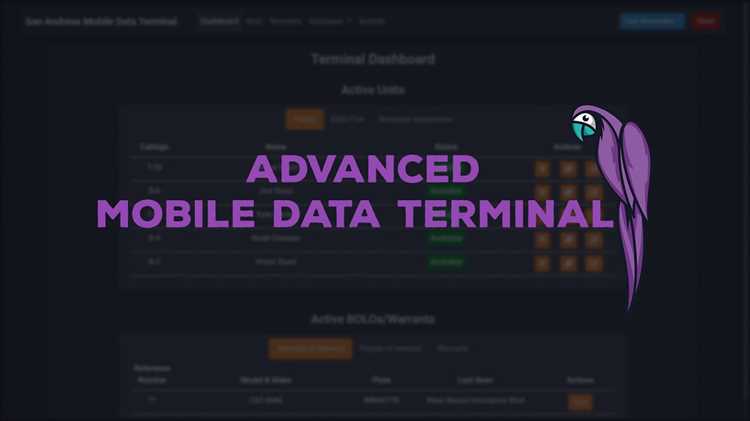 Mobile Data Terminal (MDT)